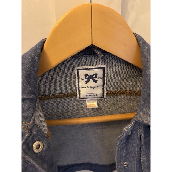 Toddler Girls Gymboree Soft Stretch Denim Snap Jean Jacket 12-24 Mo Excellent - Picture 4 of 7